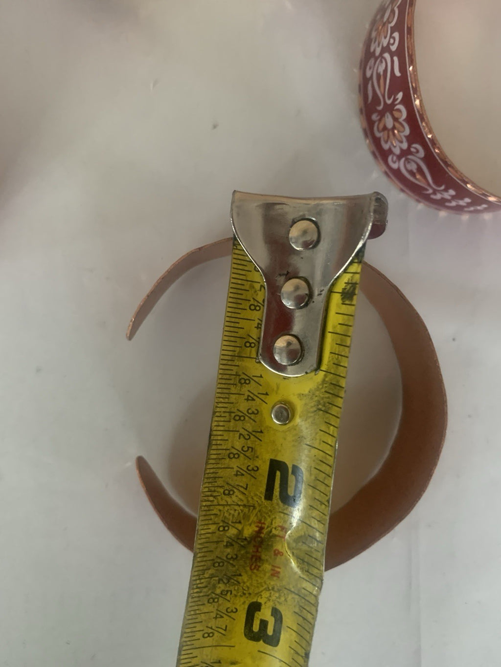 9 Pcs A Lot Handcrafted Flexible Copper Cuff Bracelets.