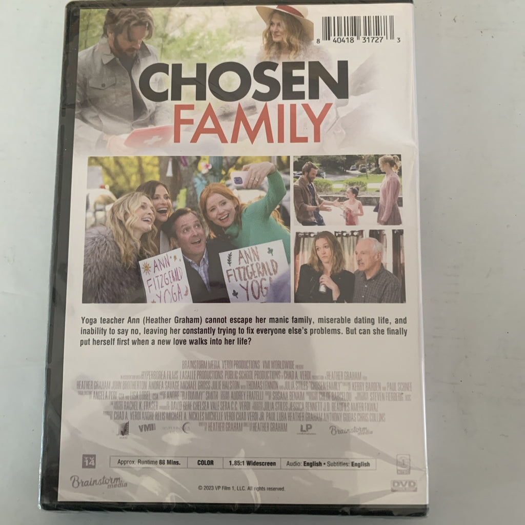 Chosen Family [DVD] PG-13 Heather Graham, John Broherton ***NEW*** Free Shipping