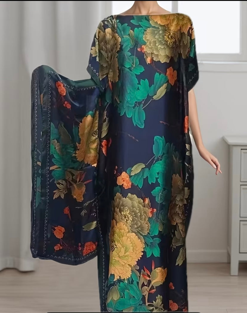 An Elegant woman dress with Scarf