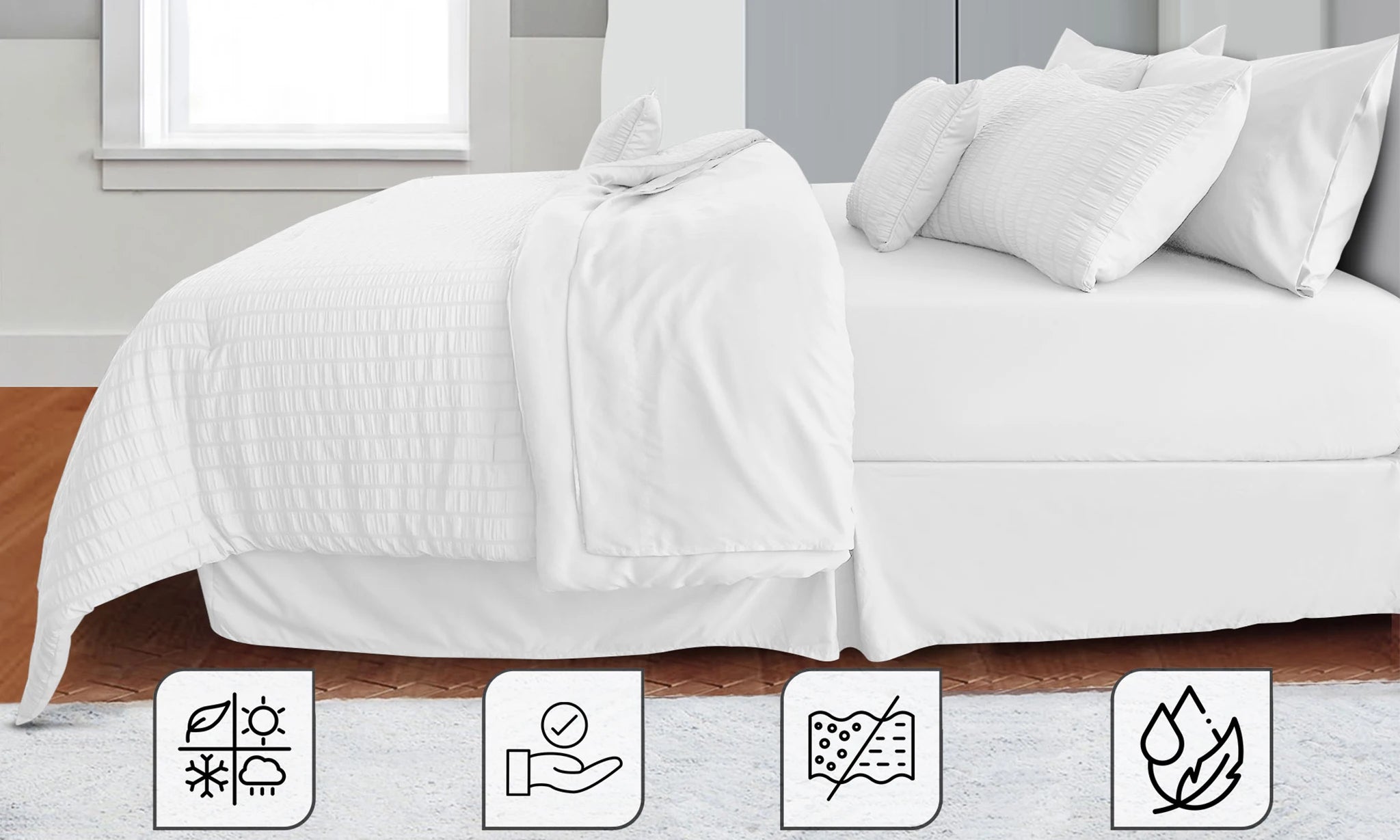 Luxury  10 Piece Comforter Set