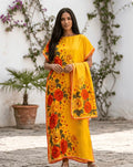 An Elegant woman dress with Scarf