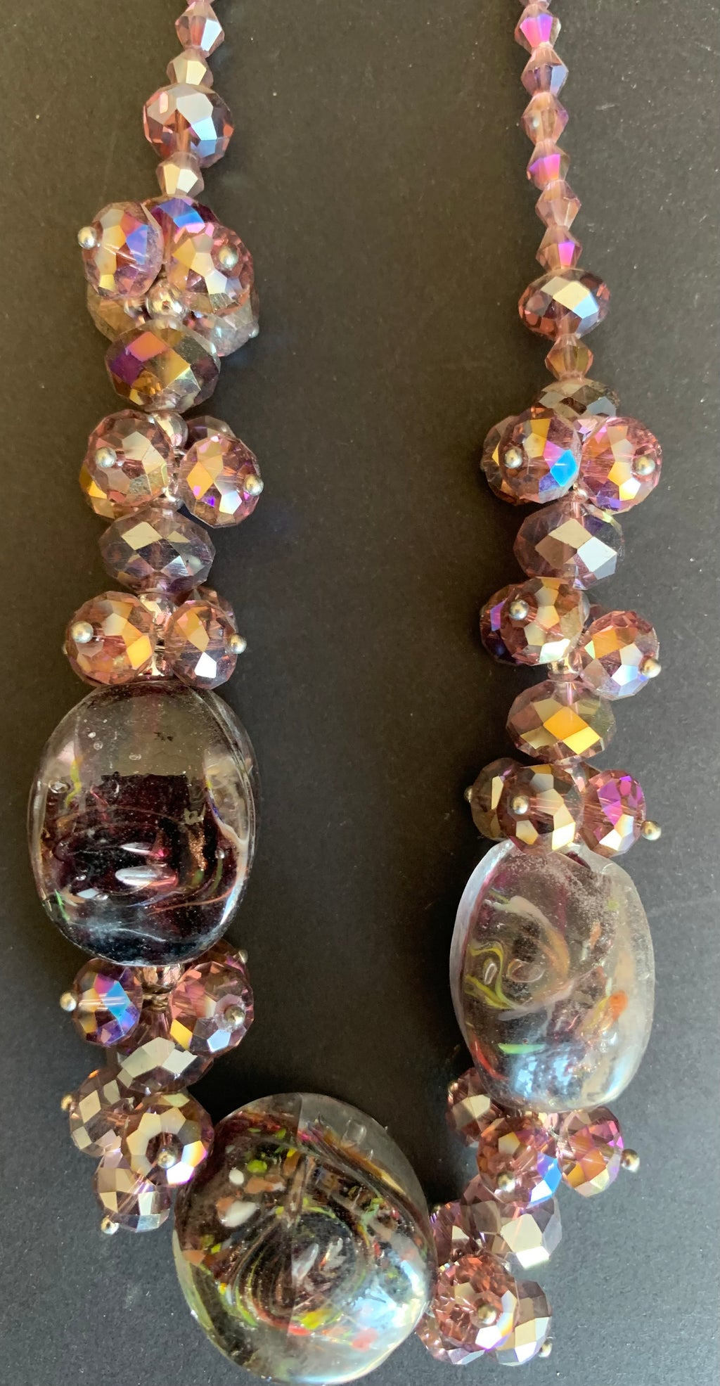 Purple Crystal Necklace