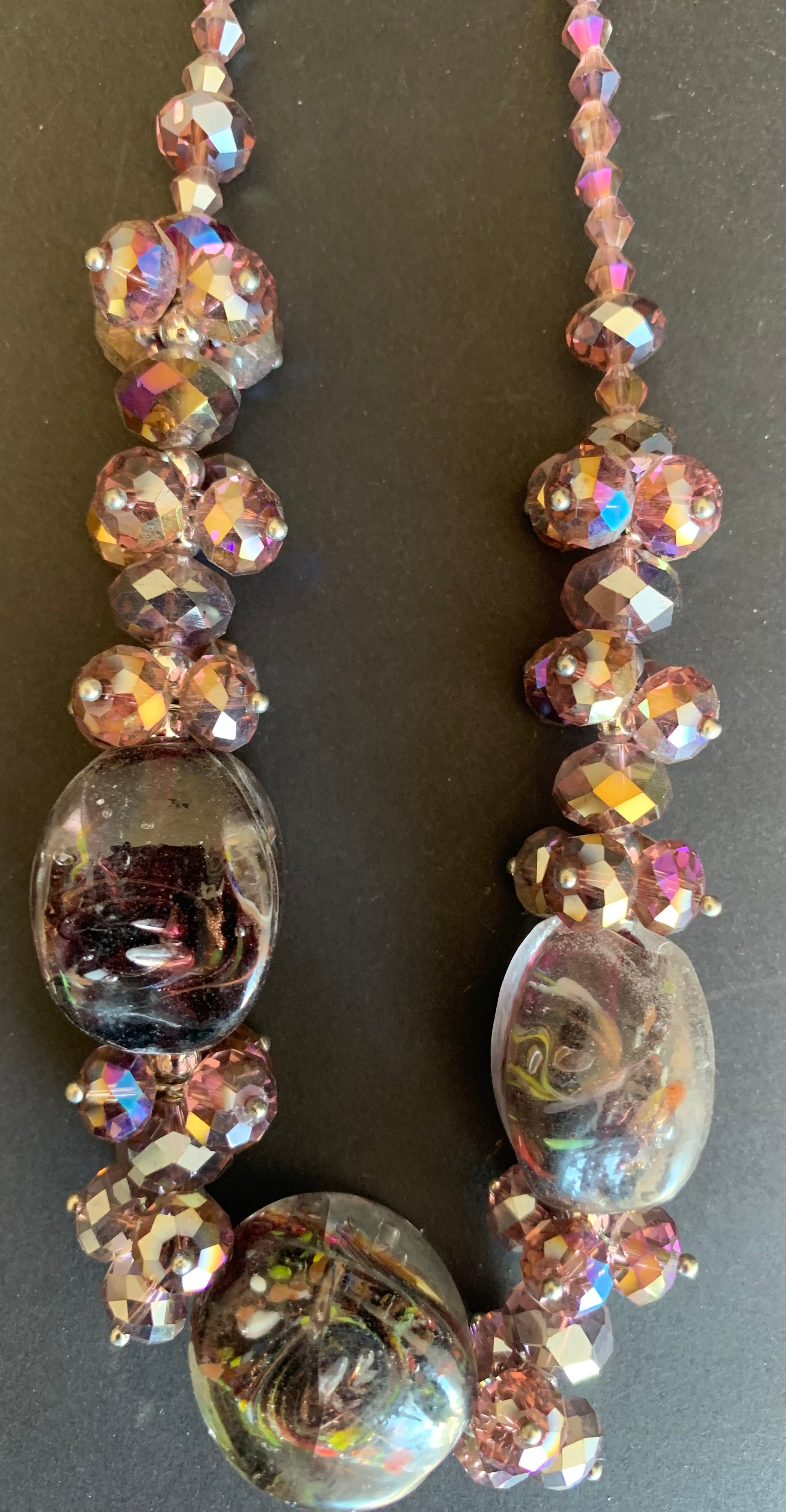 Purple Crystal Necklace