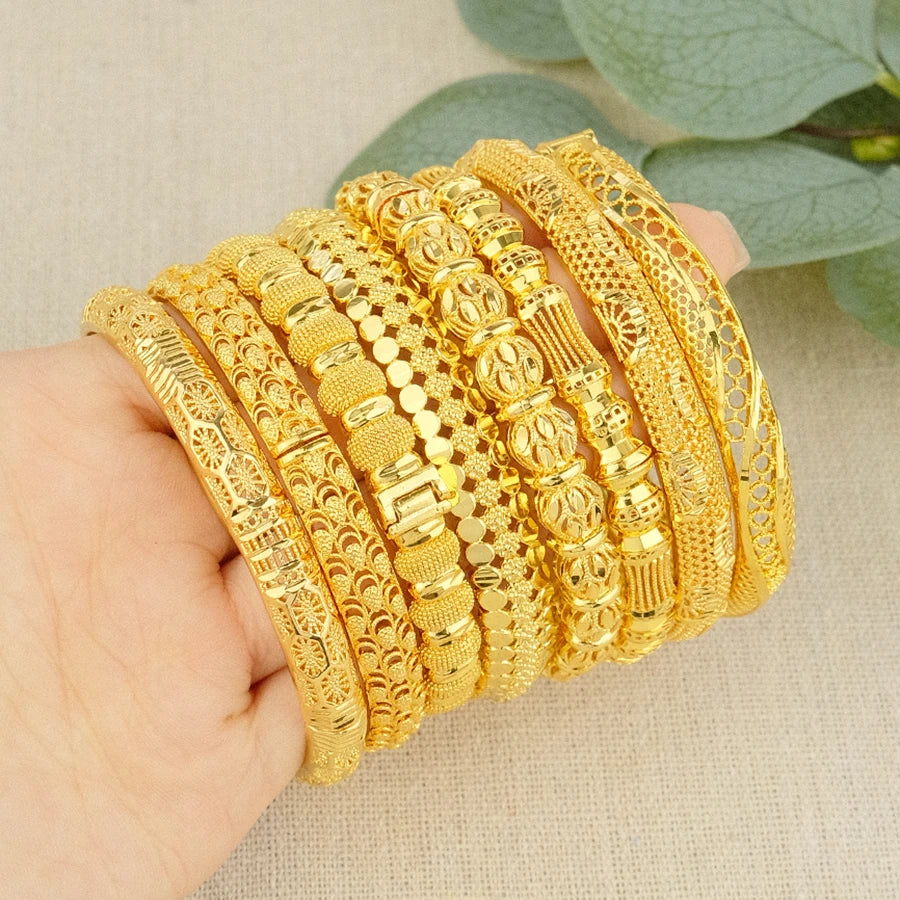 Gold Plated Bracelet Dubai Fashion Jewelry