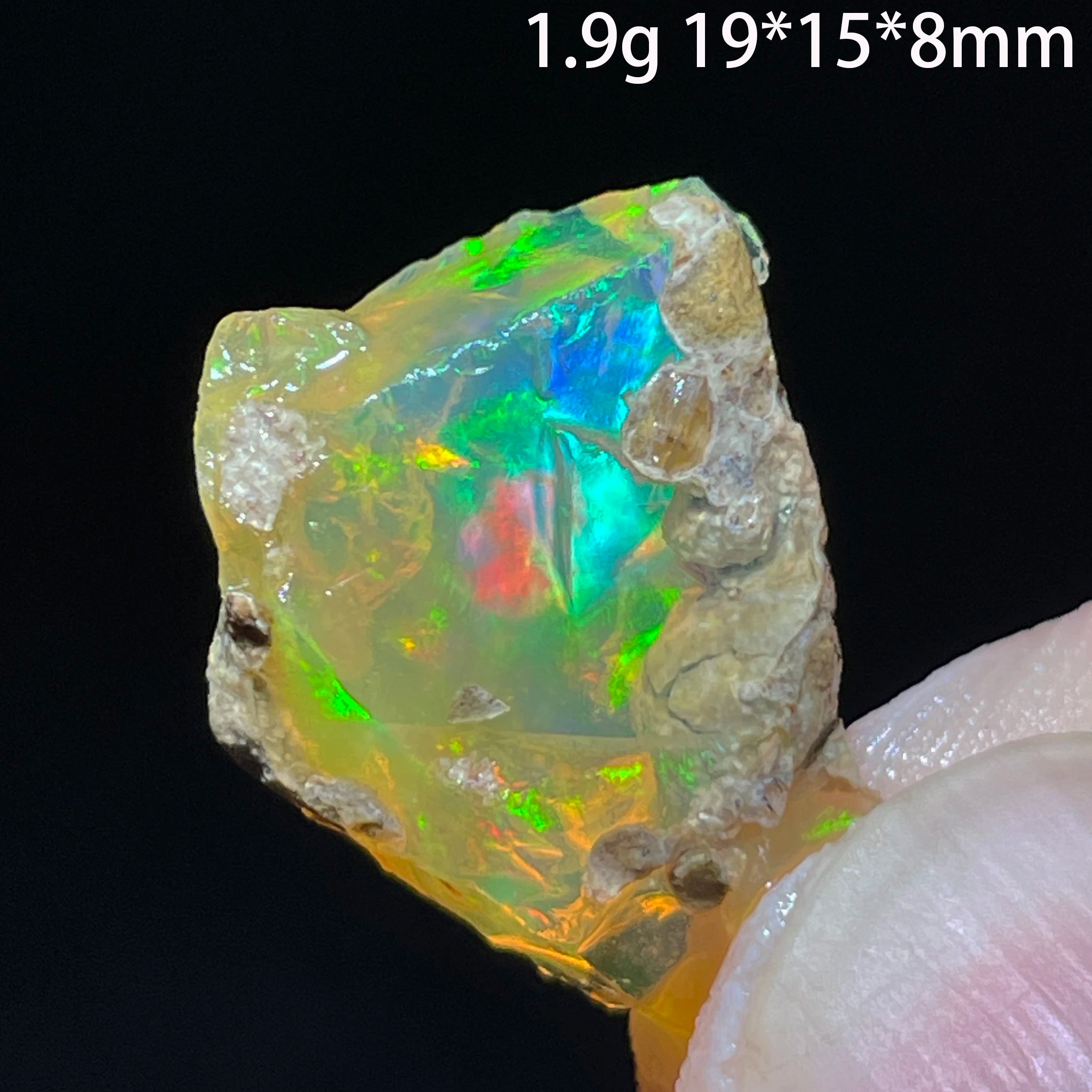 Natural Colorful Ethiopia Opal Gemstone