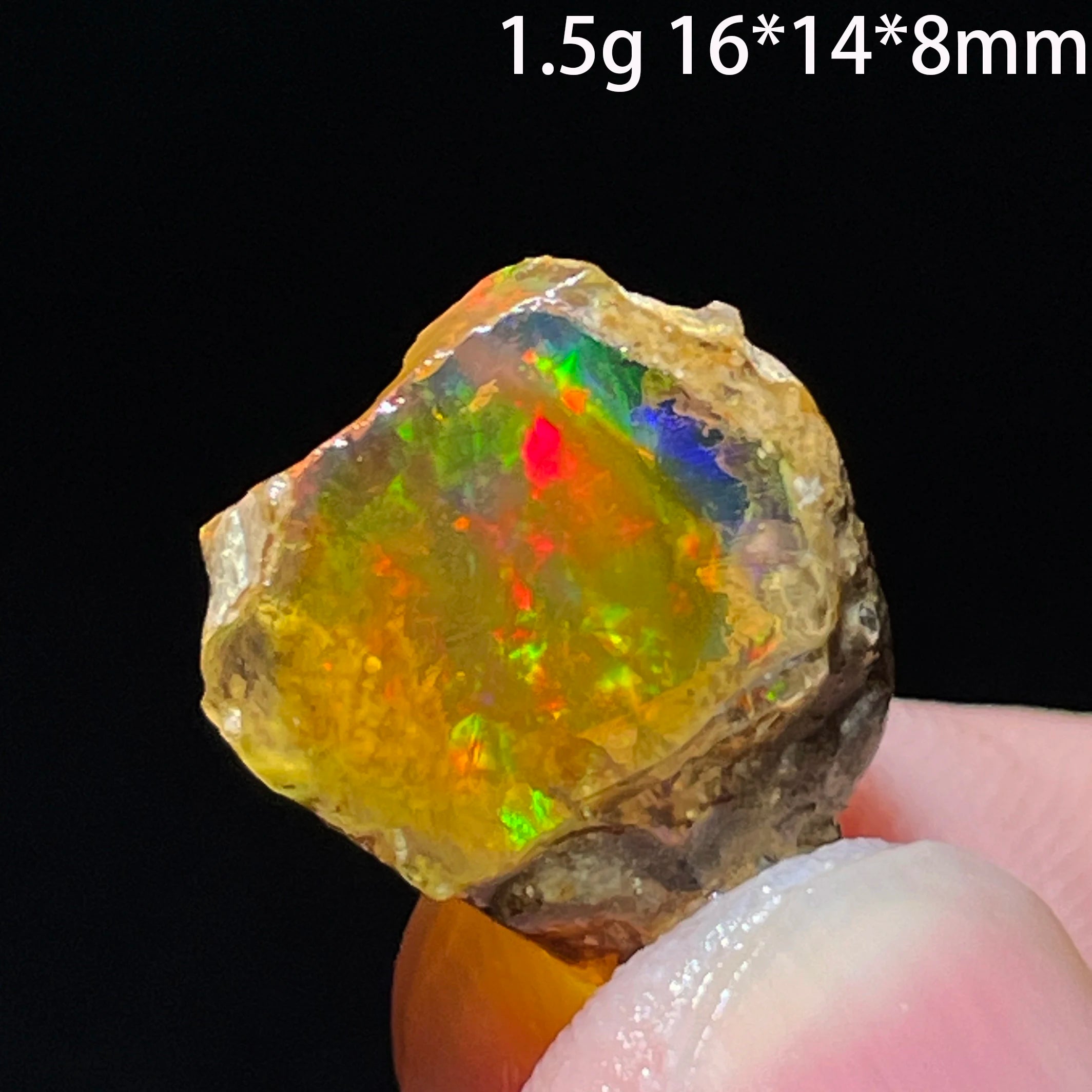 Natural Colorful Ethiopia Opal Gemstone