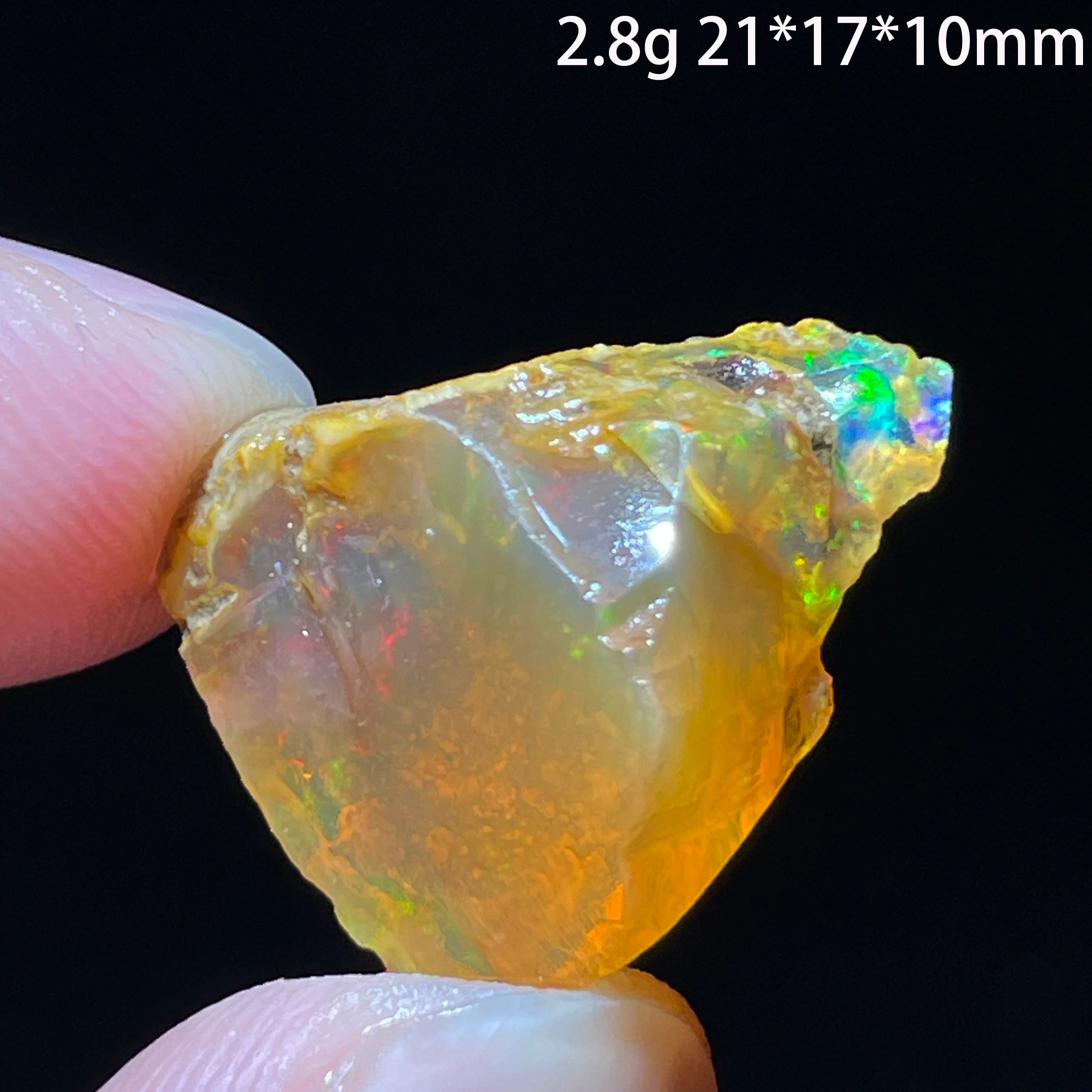 Natural Colorful Ethiopia Opal Gemstone