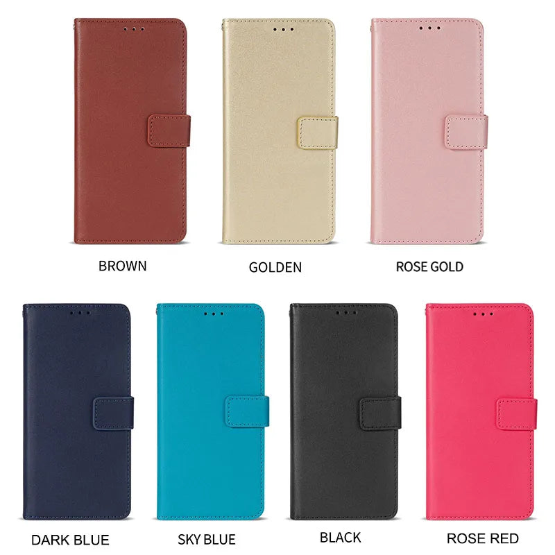 Leather Flip Case For iPhone