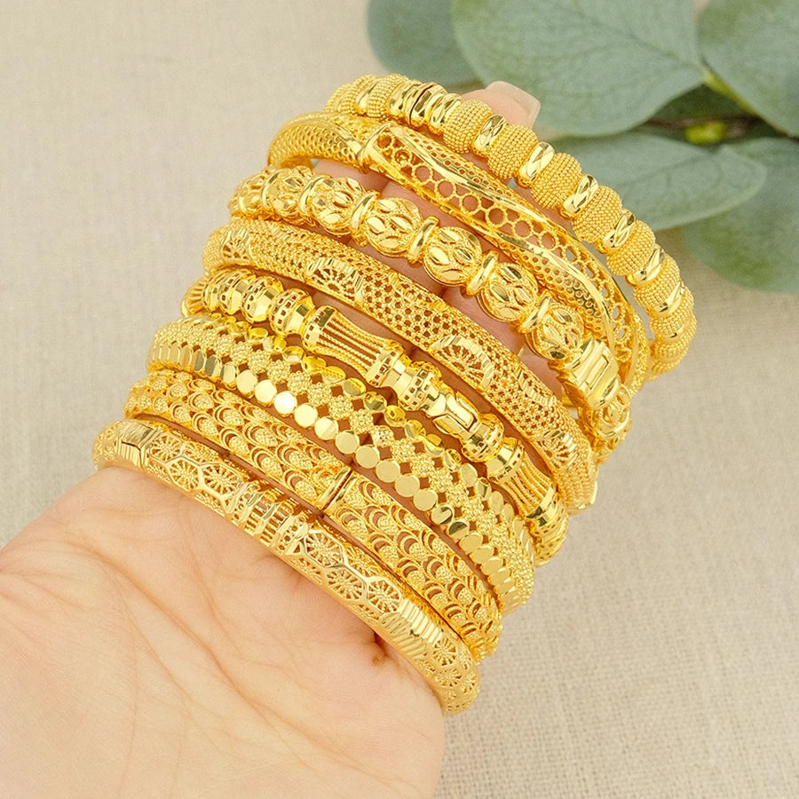 Gold Plated Bracelet Dubai Fashion Jewelry