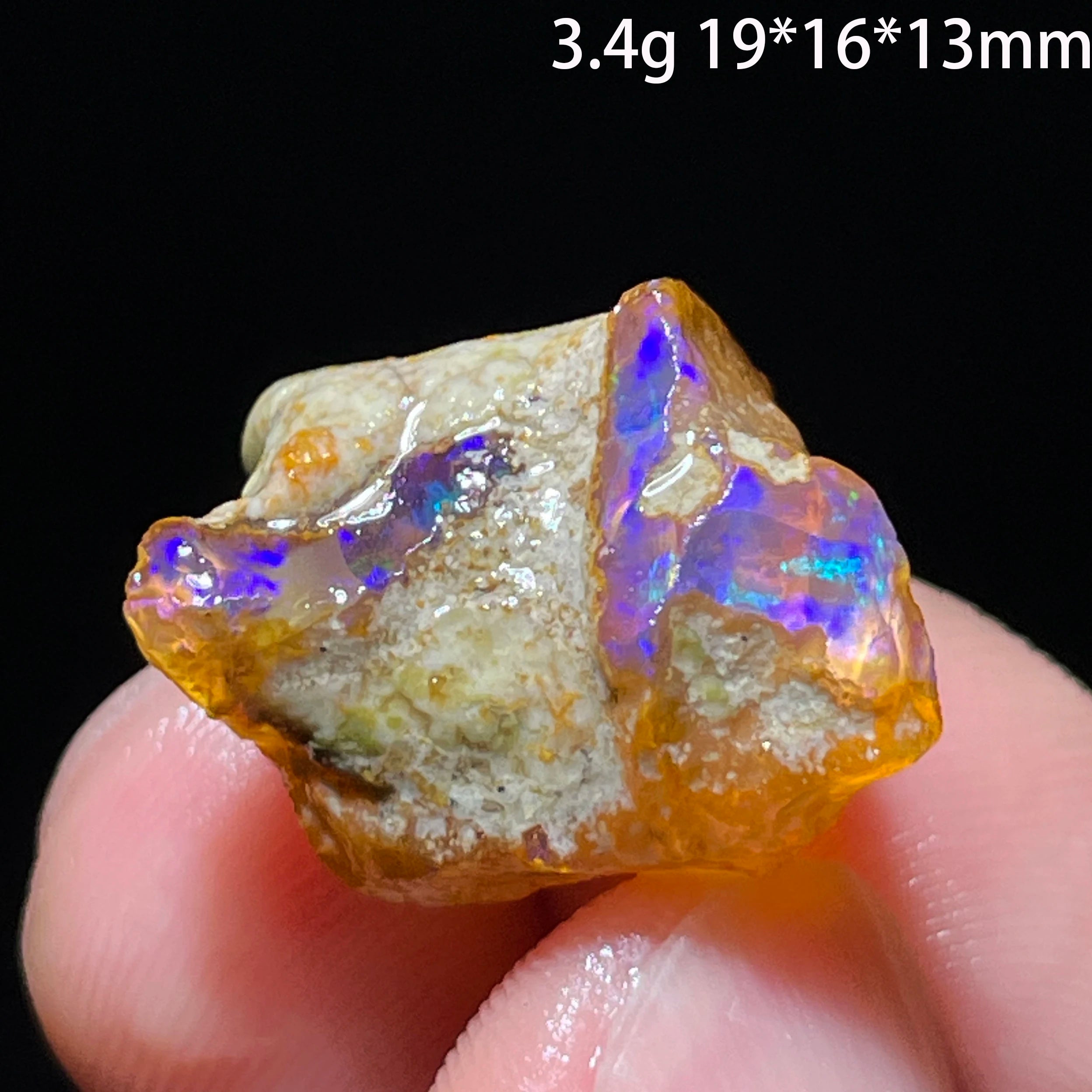 Natural Colorful Ethiopia Opal Gemstone