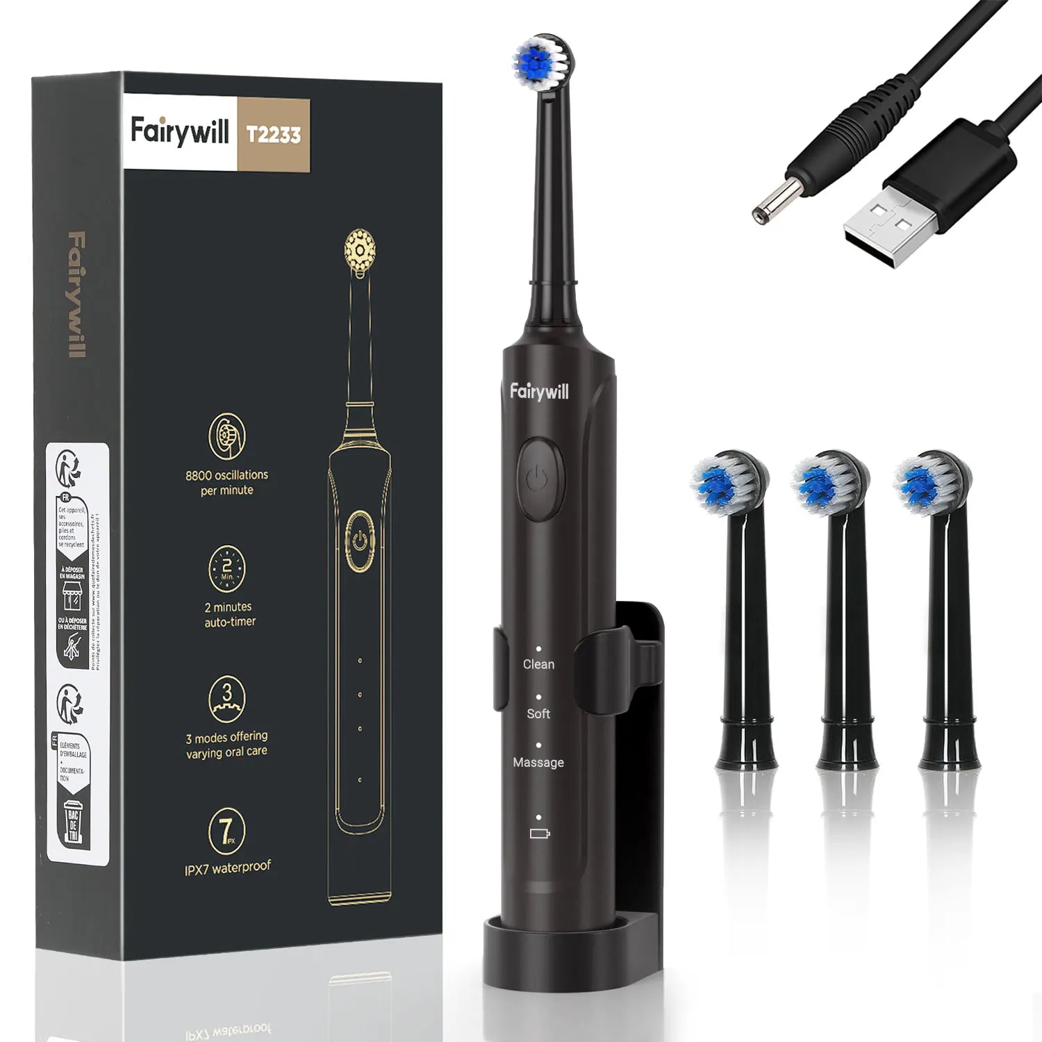 Fairywill Electric Toothbrush
