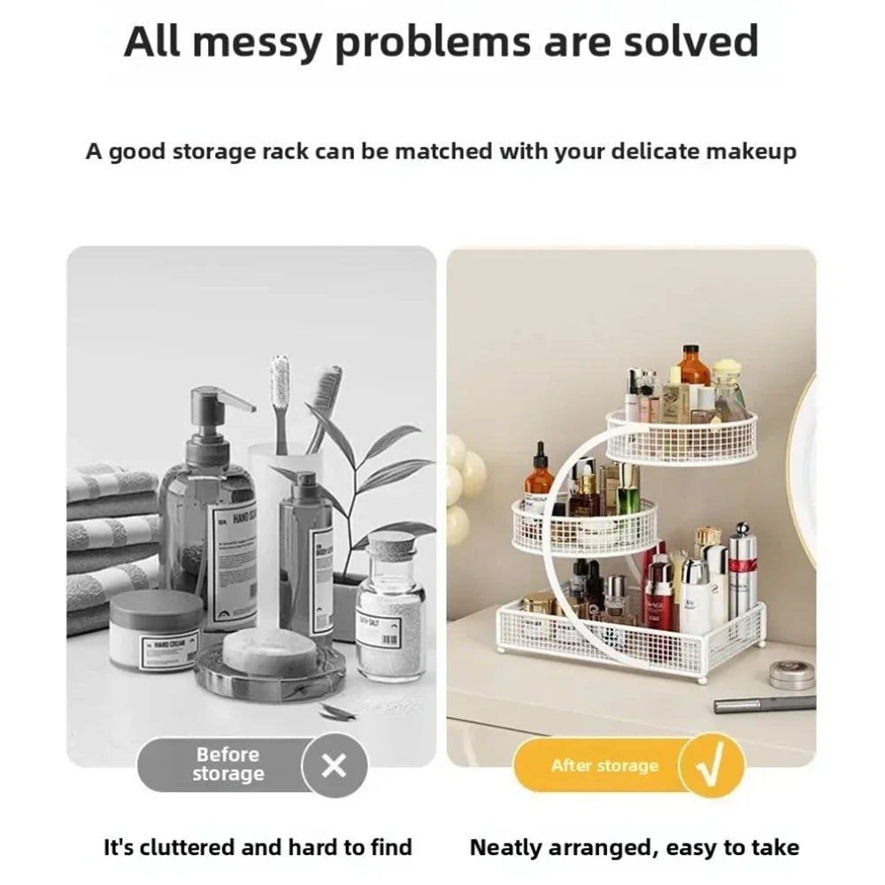 Makeup Storage Rack Cosmetic Organizer