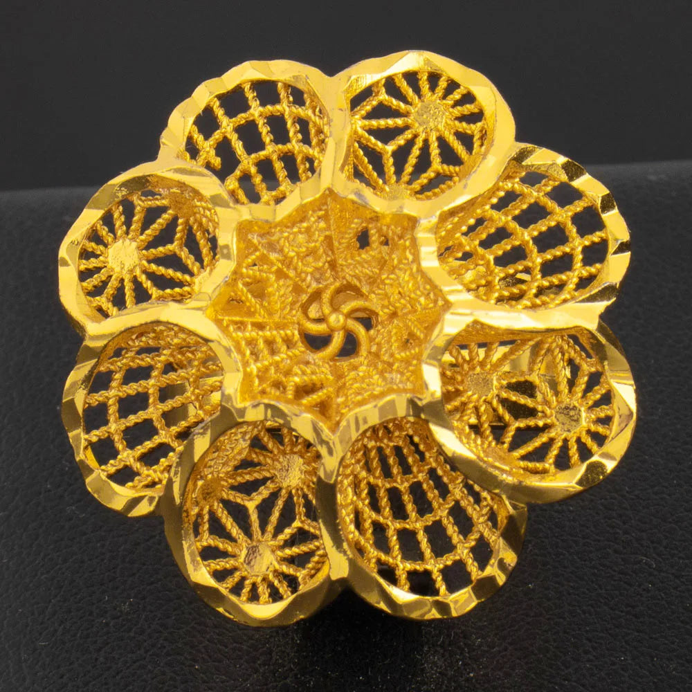 Women Ring Ethiopia Dubai Flower