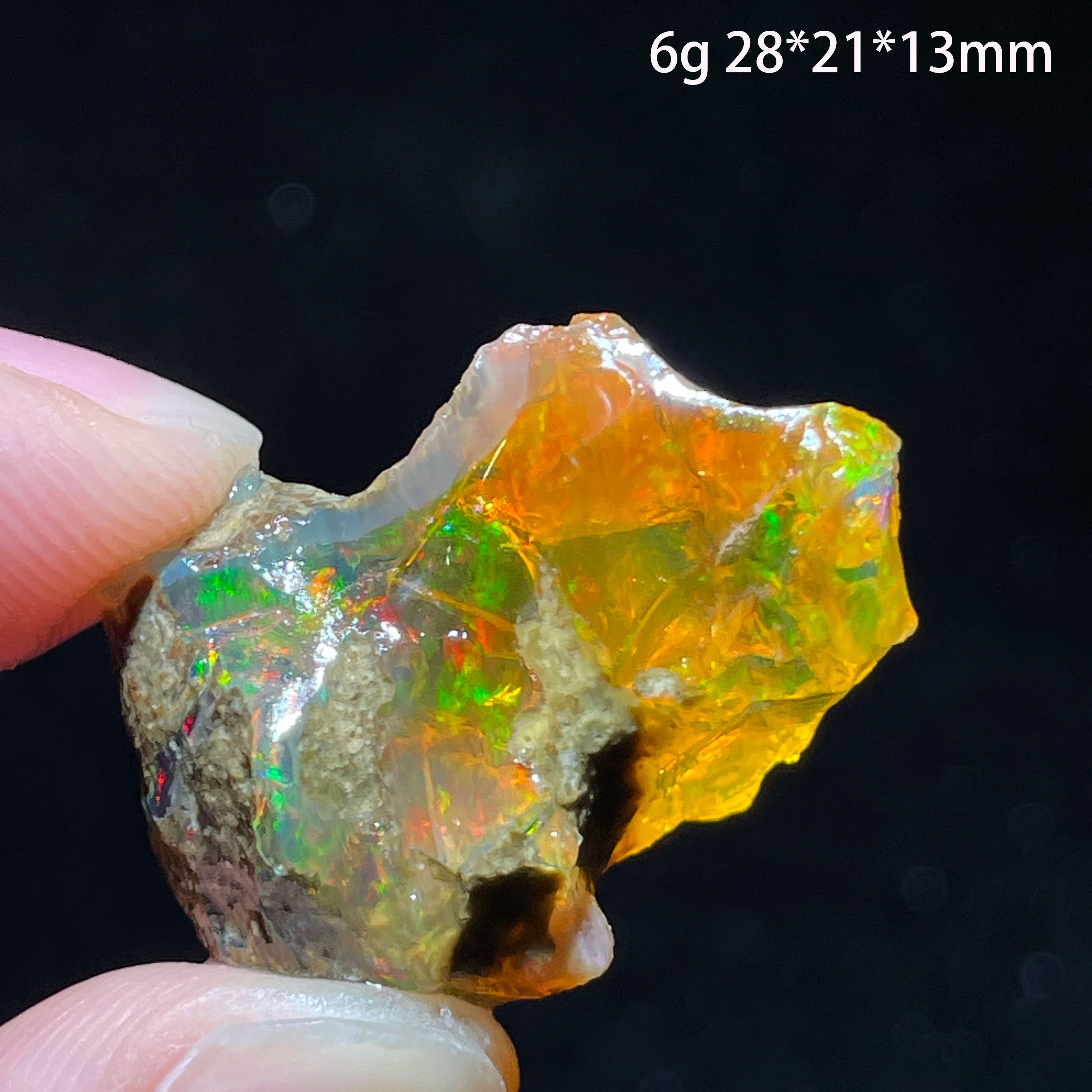 Natural Colorful Ethiopia Opal Gemstone