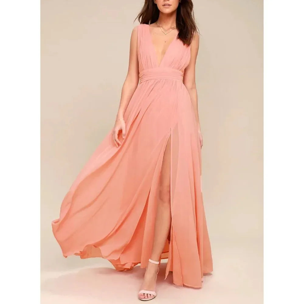 Maxi summer dress women