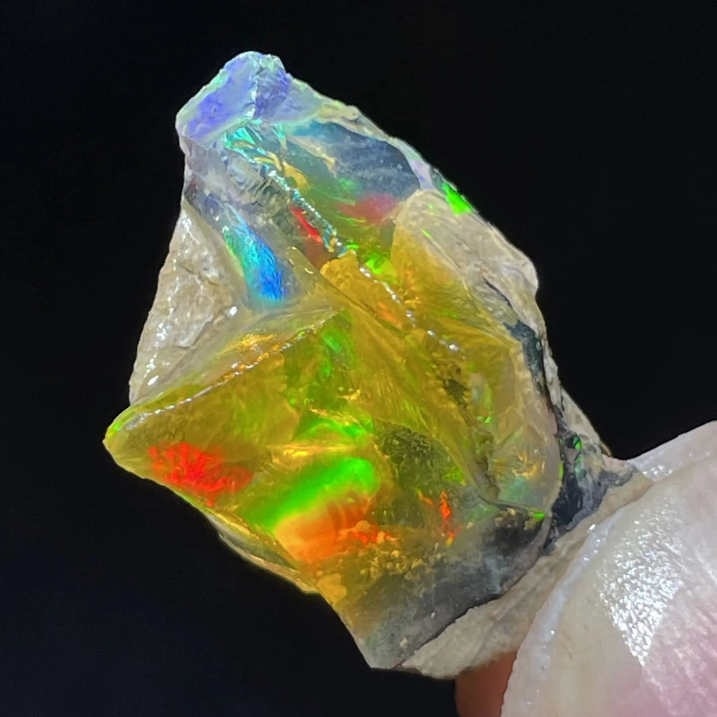 Natural Colorful Ethiopia Opal Gemstone