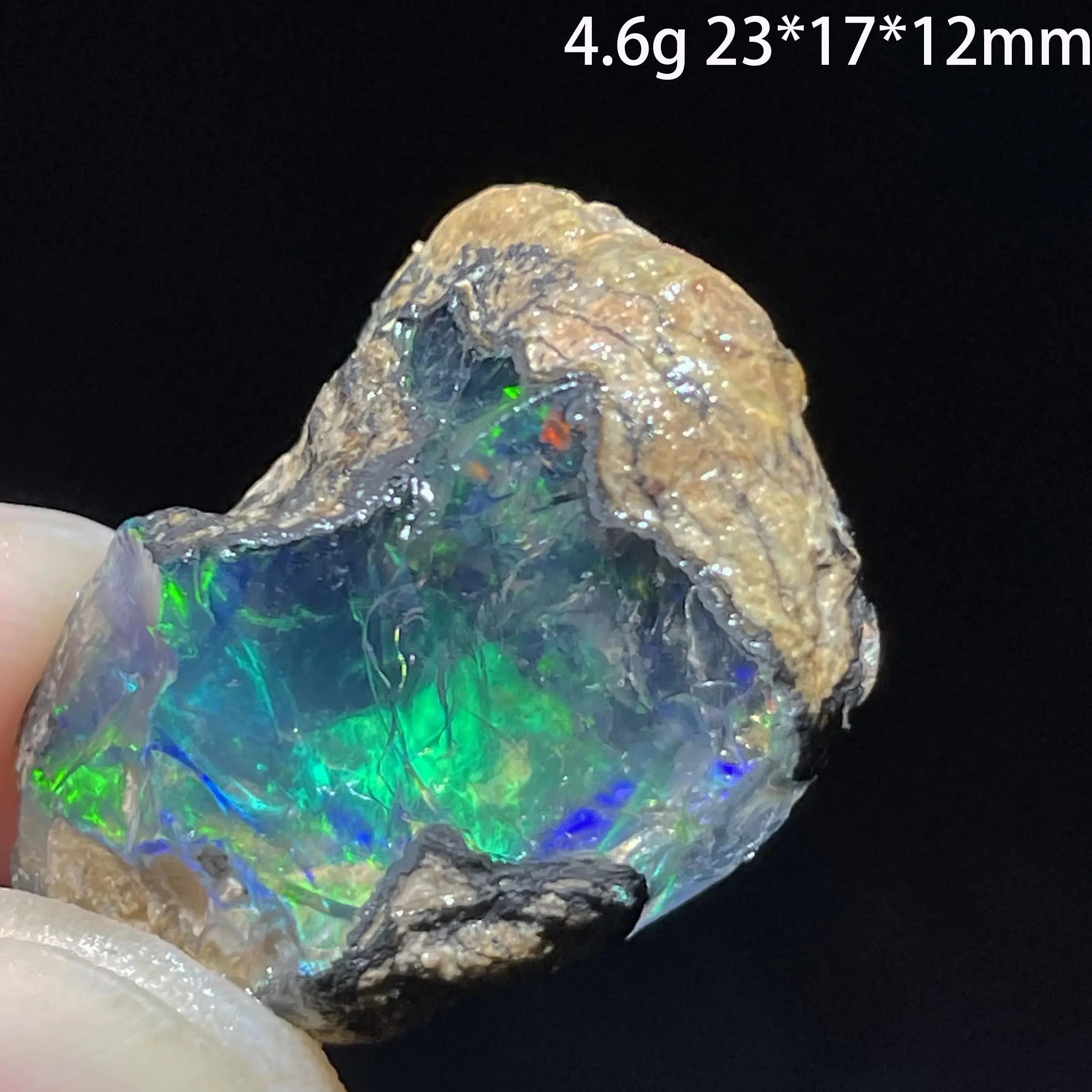 Natural Colorful Ethiopia Opal Gemstone
