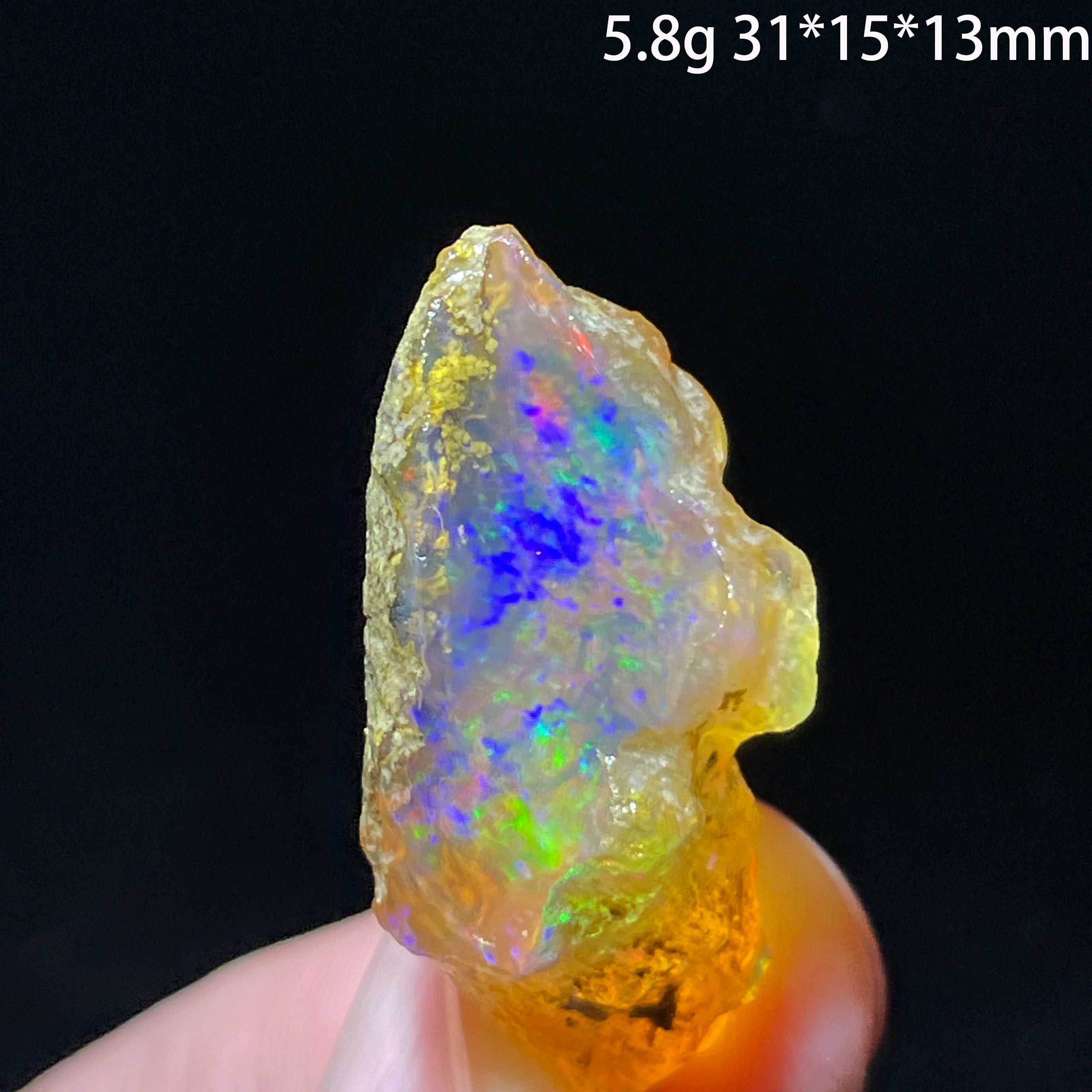 Natural Colorful Ethiopia Opal Gemstone