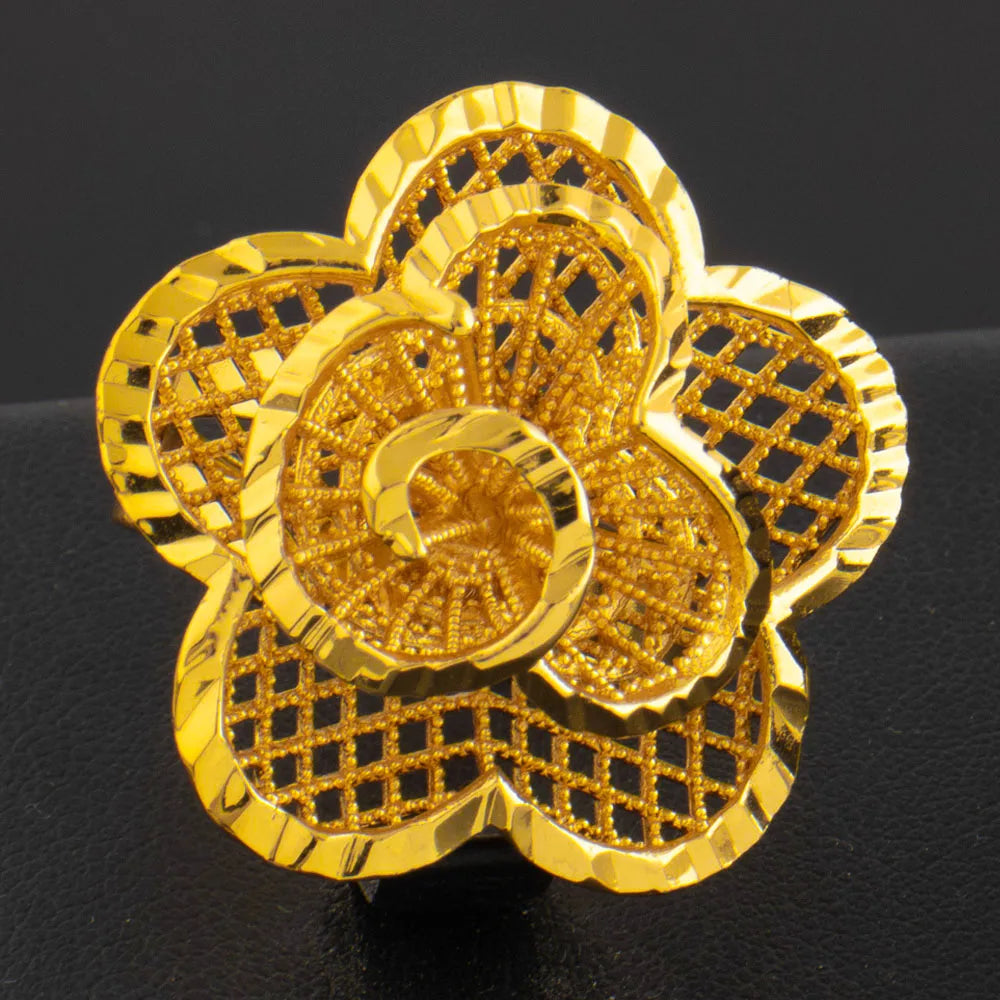 Women Ring Ethiopia Dubai Flower