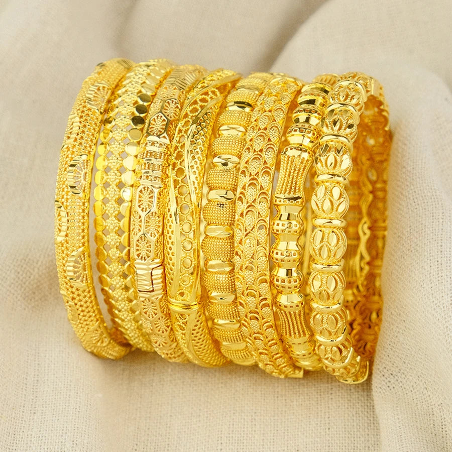 Gold Plated Bracelet Dubai Fashion Jewelry