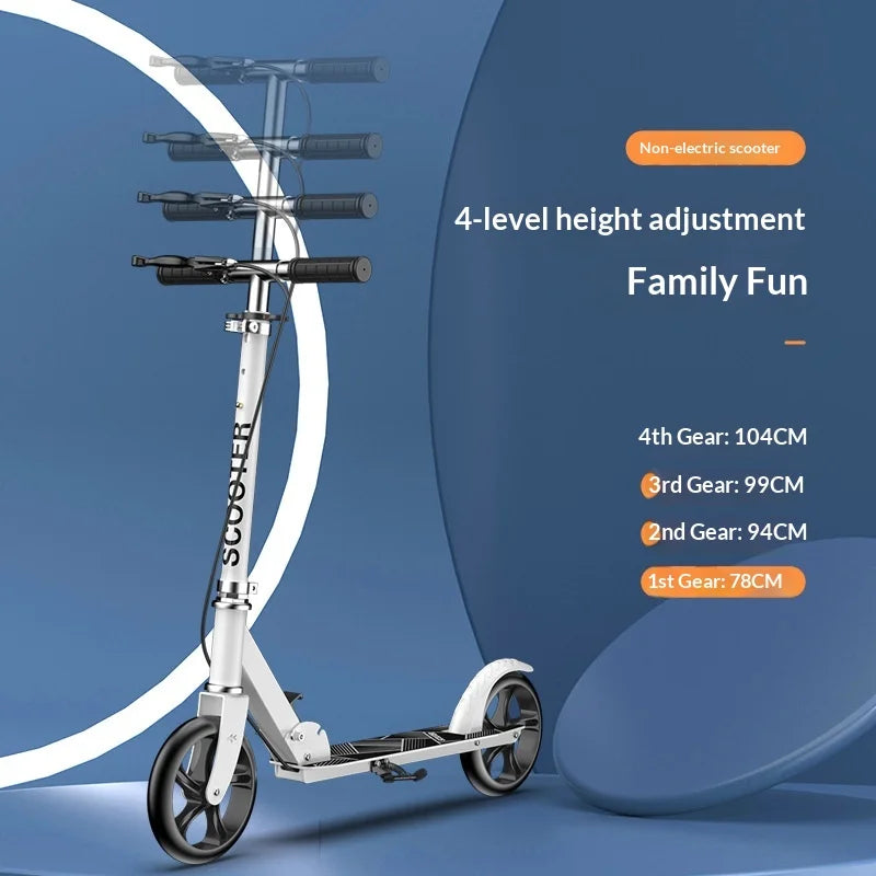 Adult Foldable Kick Scooter Two Wheel