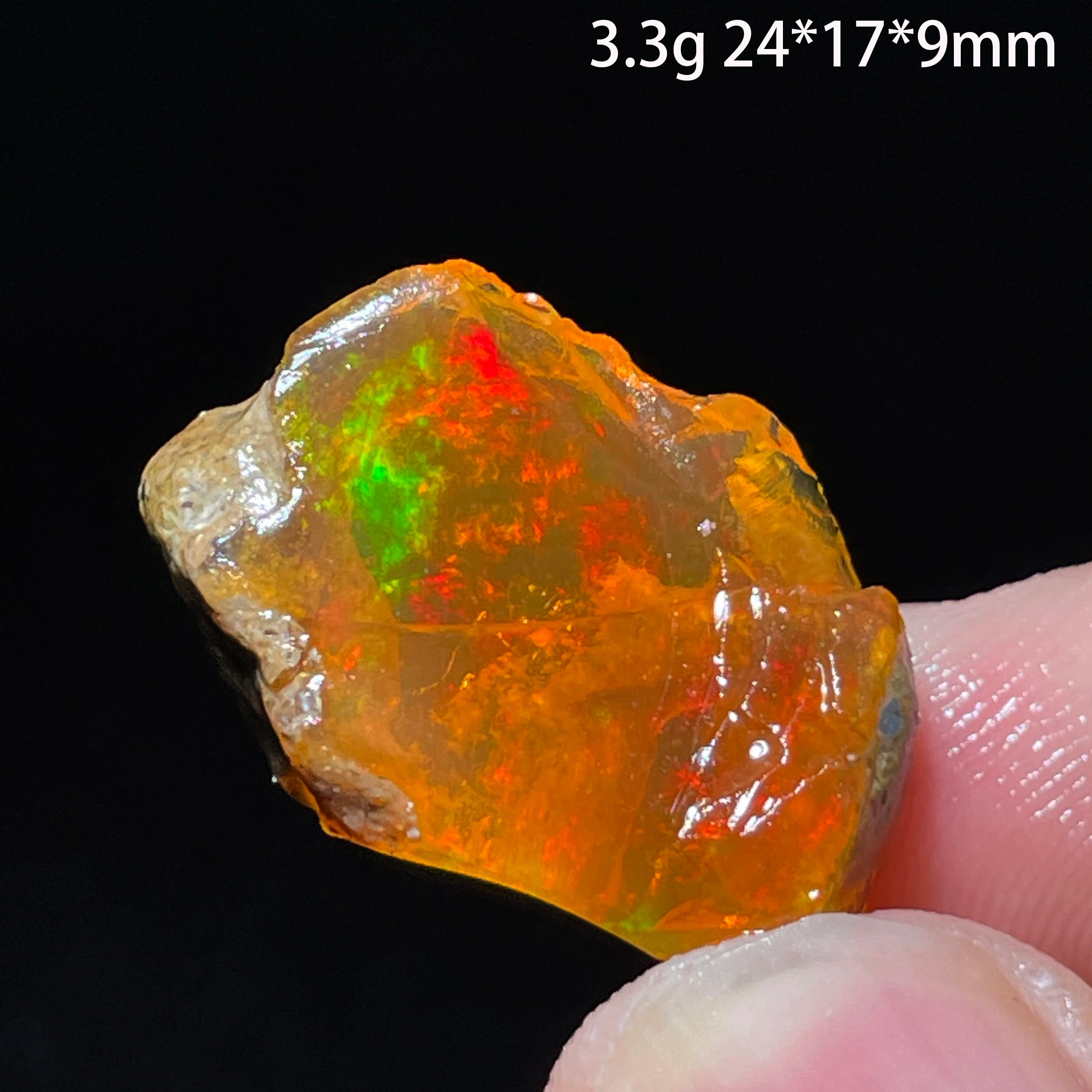 Natural Colorful Ethiopia Opal Gemstone