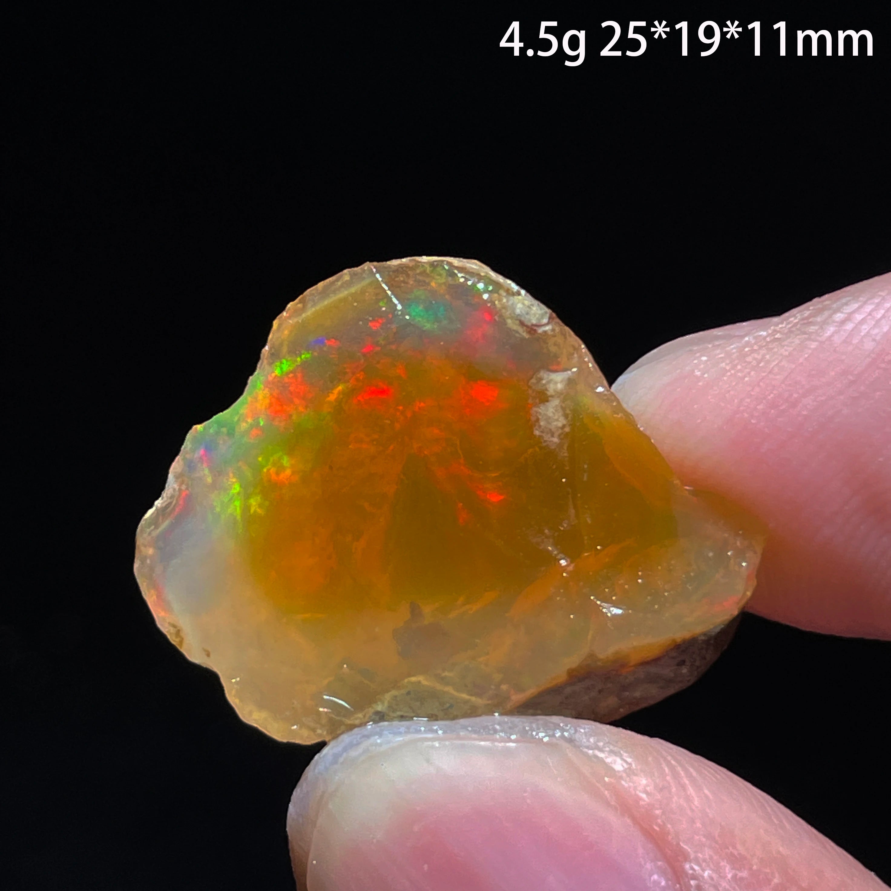 Natural Colorful Ethiopia Opal Gemstone