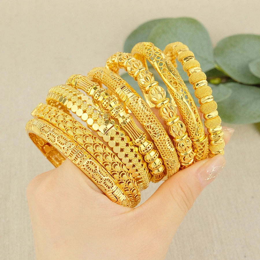 Gold Plated Bracelet Dubai Fashion Jewelry