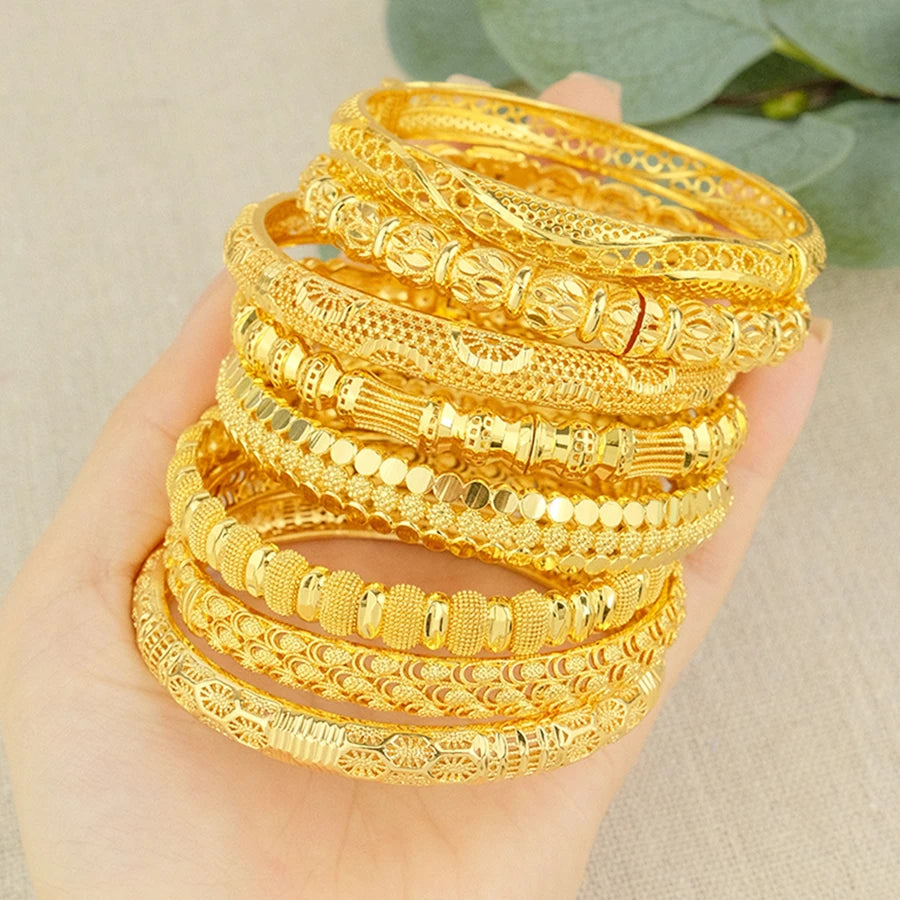 Gold Plated Bracelet Dubai Fashion Jewelry