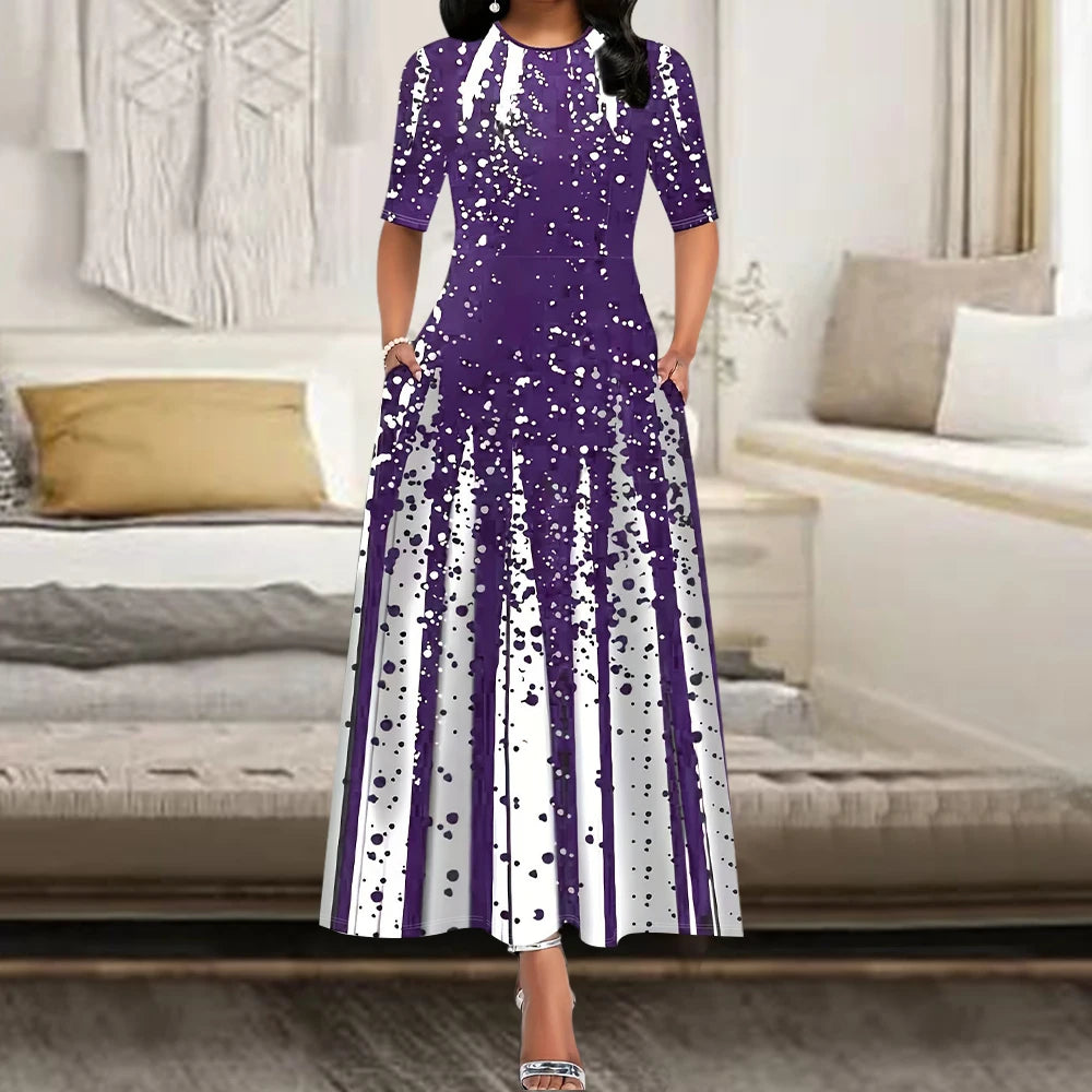 Women's Elegant  Casual Long Dress