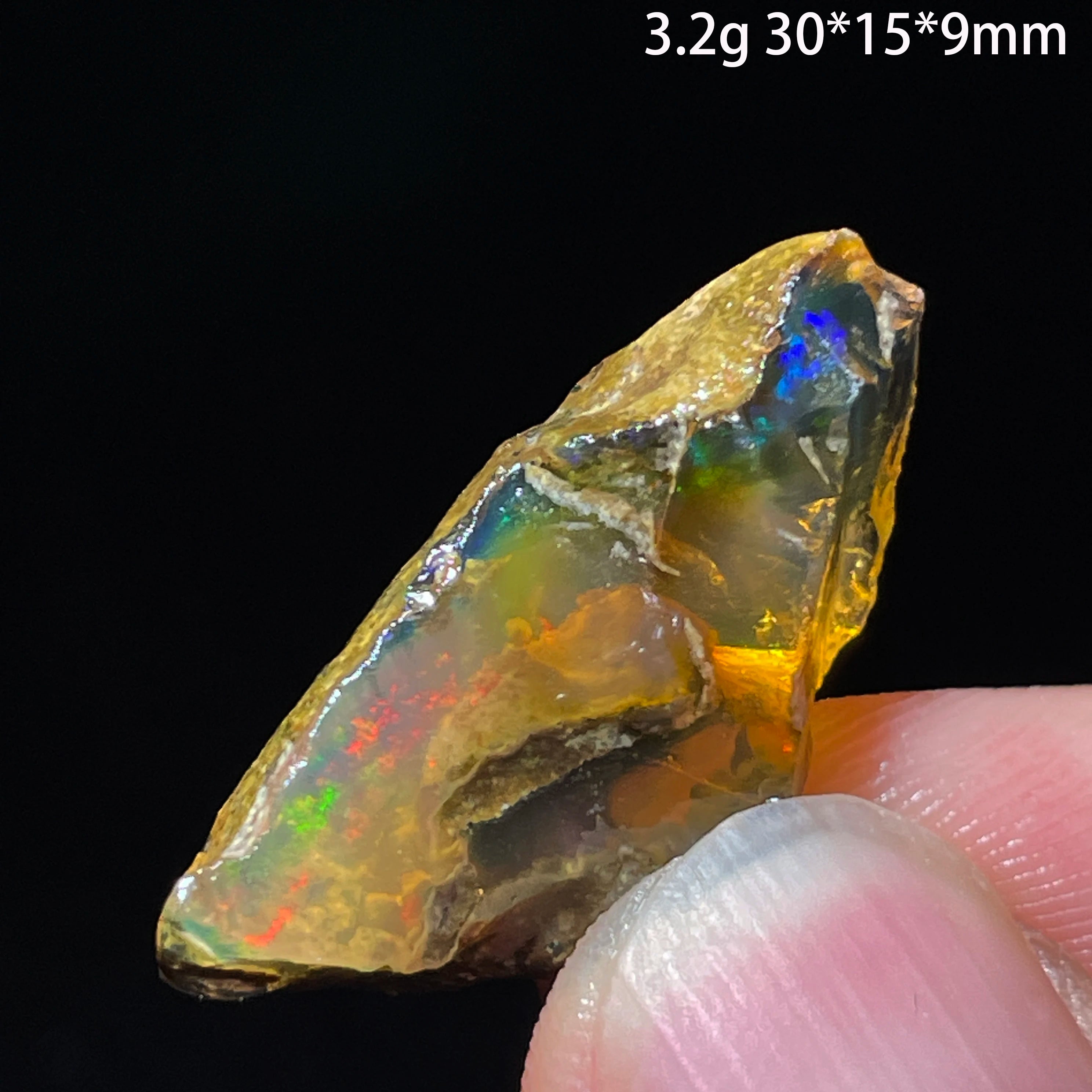 Natural Colorful Ethiopia Opal Gemstone