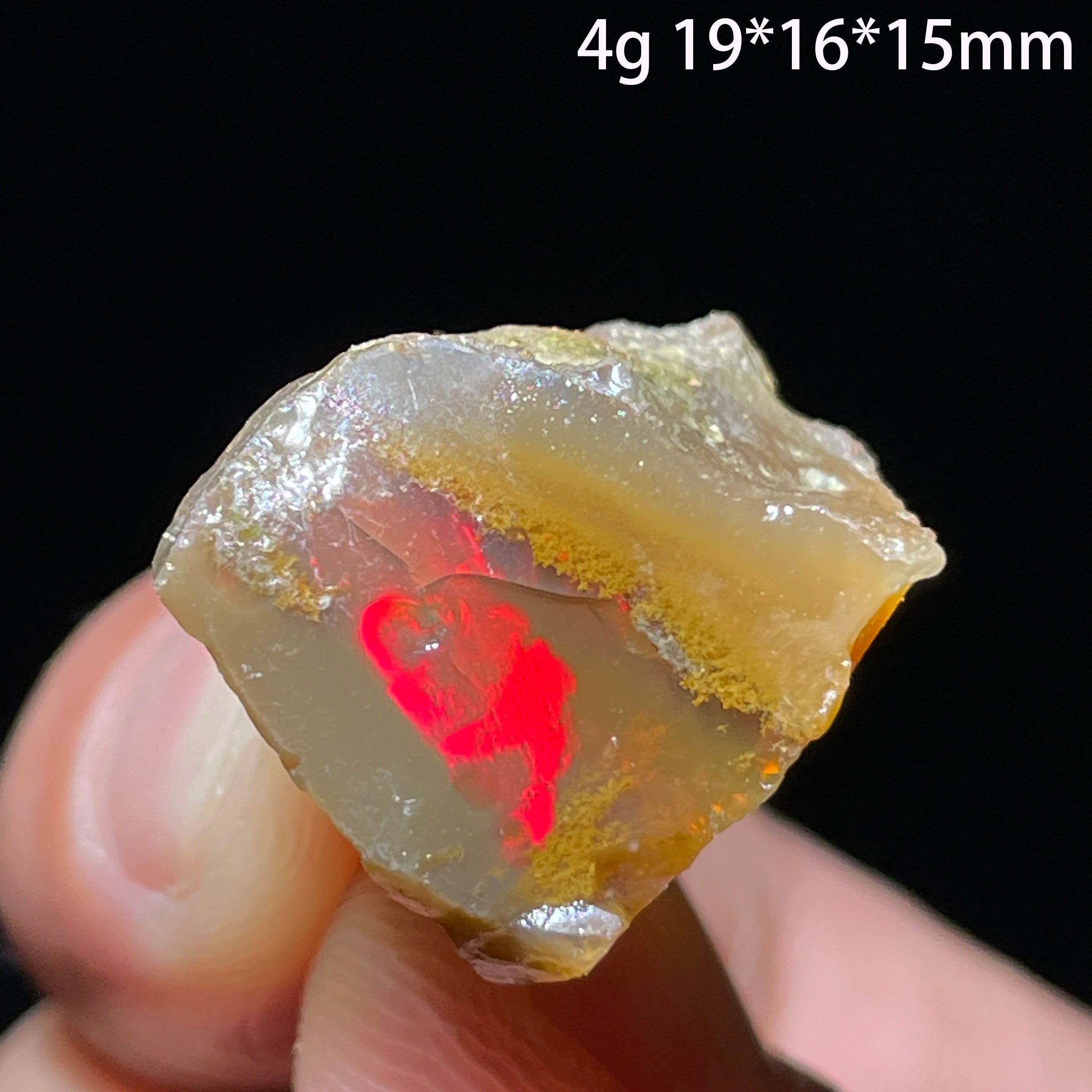Natural Colorful Ethiopia Opal Gemstone