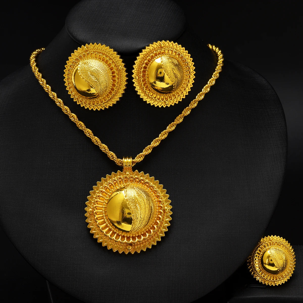 Eritrean Ethiopia  Ethnic Style Jewelry Set