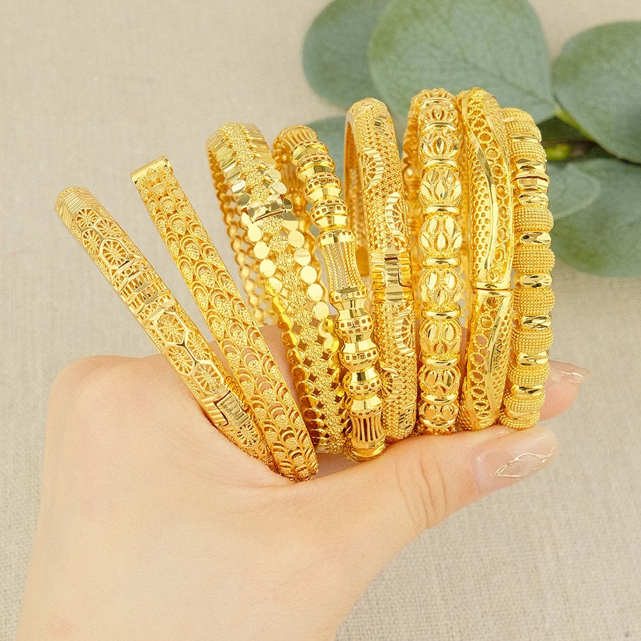 Gold Plated Bracelet Dubai Fashion Jewelry