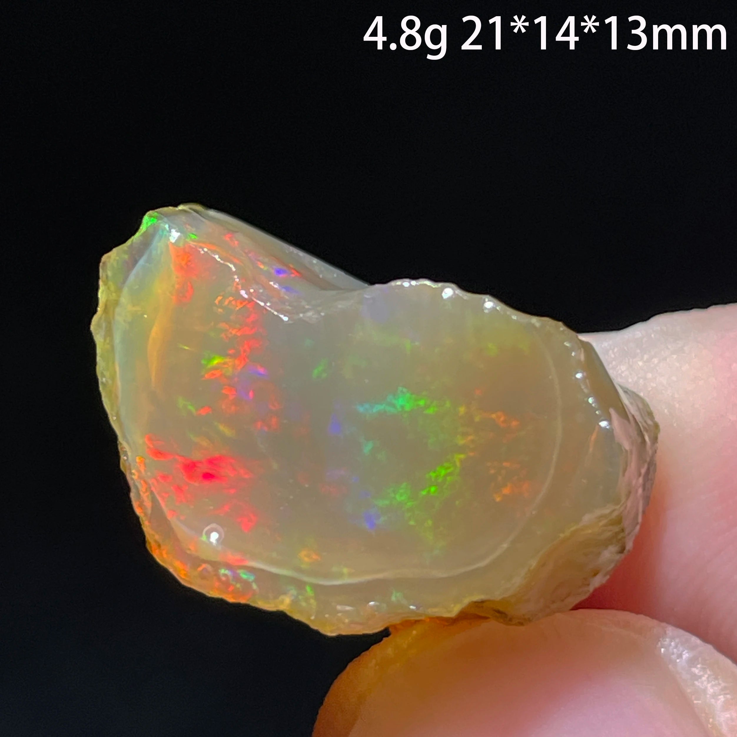 Natural Colorful Ethiopia Opal Gemstone