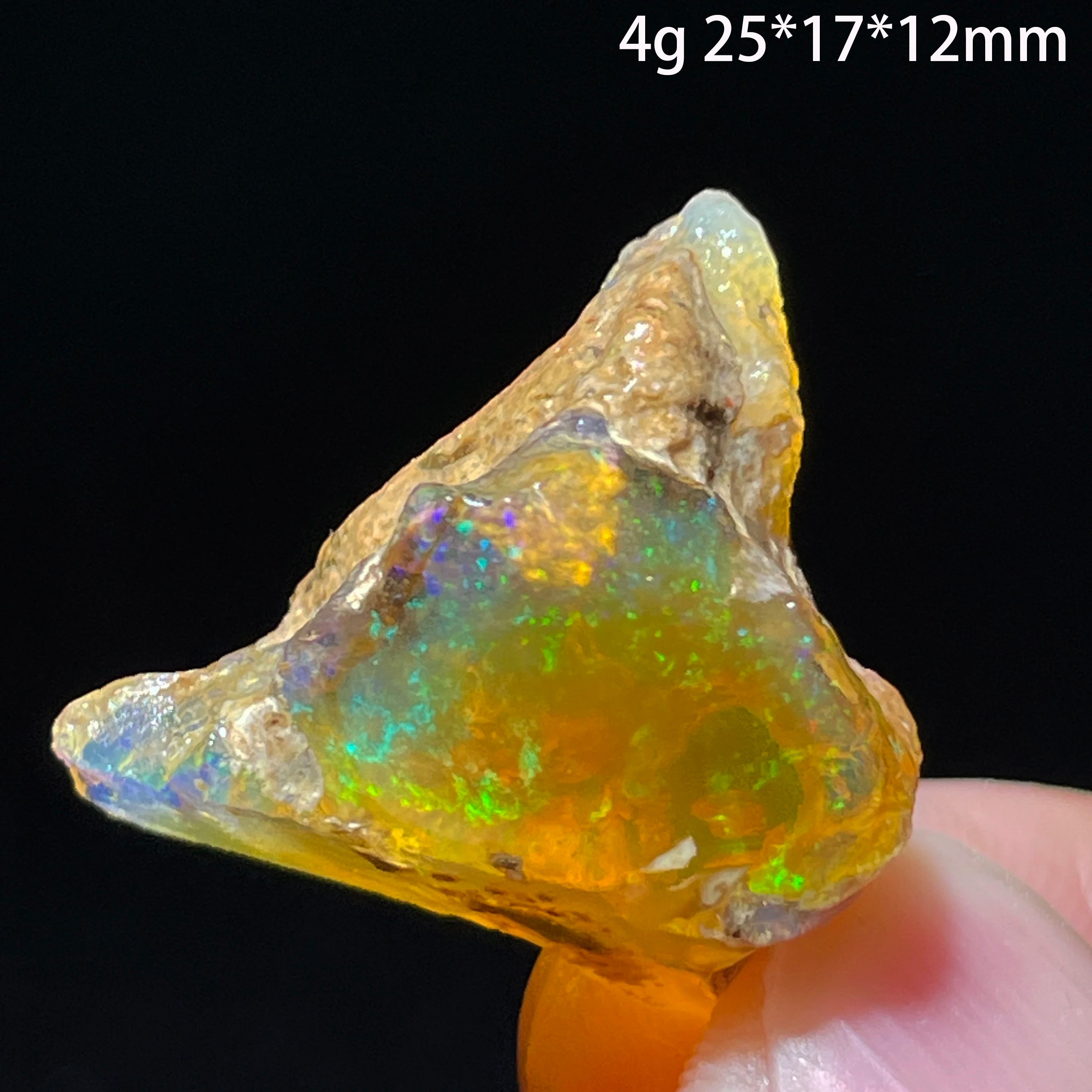 Natural Colorful Ethiopia Opal Gemstone