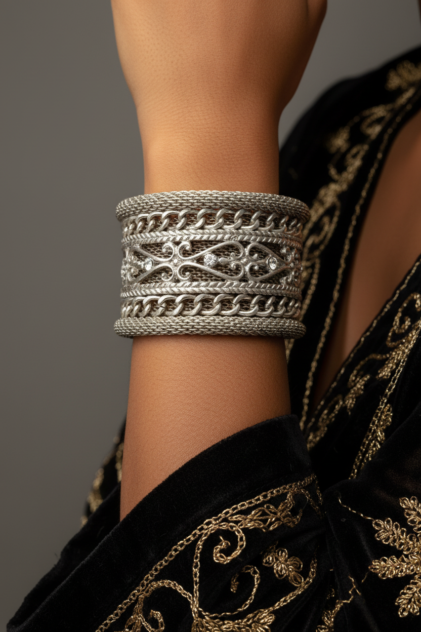 Habesha Woman with European Style Bracelet