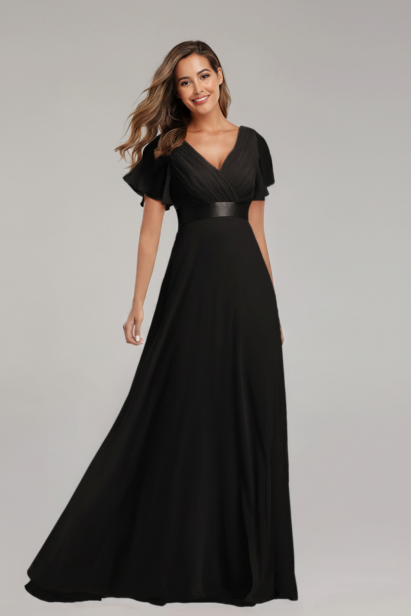 Women's Long Dresses Elegant Green Tulle Evening Dress with Sequins Plus Size Formal Party Gown